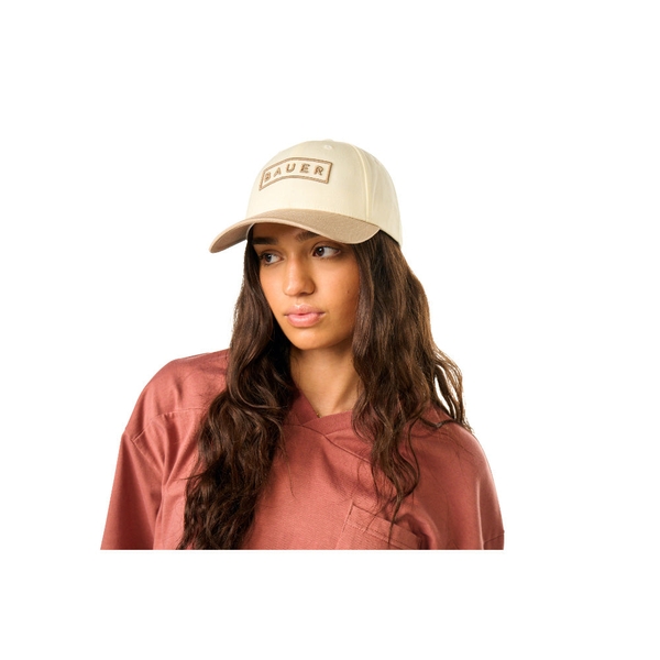 BAUER Twotone Snapback Senior S25 Egret/Beige – Lifestyle Damen