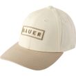 BAUER Twotone Snapback Senior S25 Egret/Beige – Produktansicht vorne