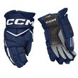 CCM Jetspeed FT8 Handschuhe Junior, Navy-Weiß