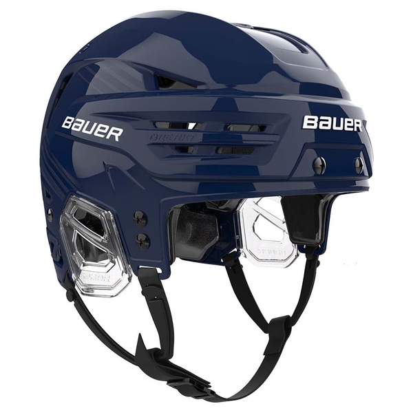 BAUER RE-AKT 90 senior hockey helmet in Navy, official product view