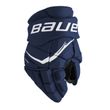 BAUER Vapor FLYPRO Junior Ice Hockey Glove Navy – Outer View