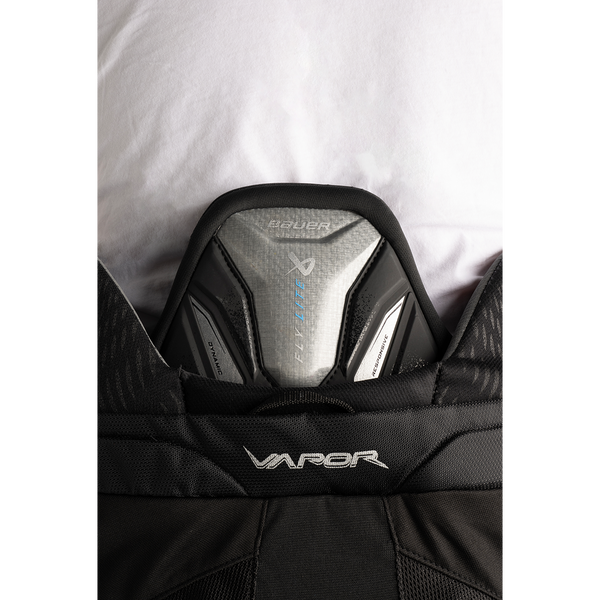 BAUER Vapor FLYLITE Senior Ice Hockey Pants Black – CURV Spine Protector BAUER Vapor FLYLITE Senior Ice Hockey Pants Black – CURV Spine Protector