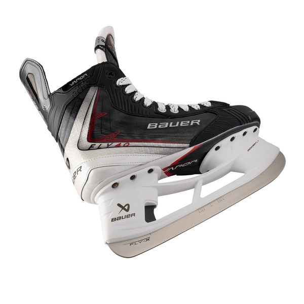 BAUER Vapor FLY40 Senior Eishockey-Schlittschuh mit POWERFLY Halter und FLY-X Kufe im Detail