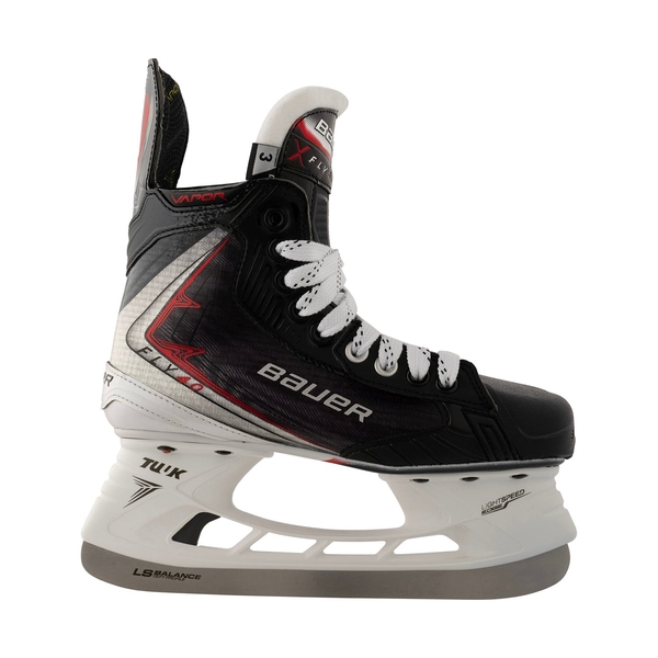 BAUER Vapor FLY40 Junior – Seitenansicht BAUER Vapor FLY40 Junior Eishockey-Schlittschuh in seitlicher Ansicht