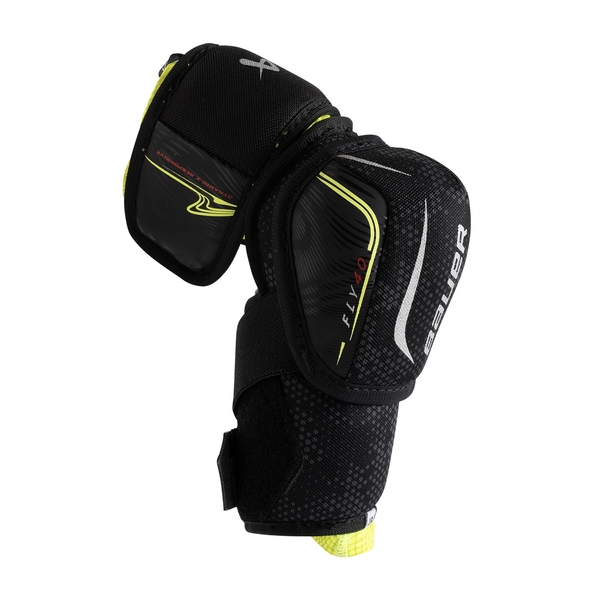 Rückansicht des BAUER Vapor FLY40 Junior Ellenbogenschoners