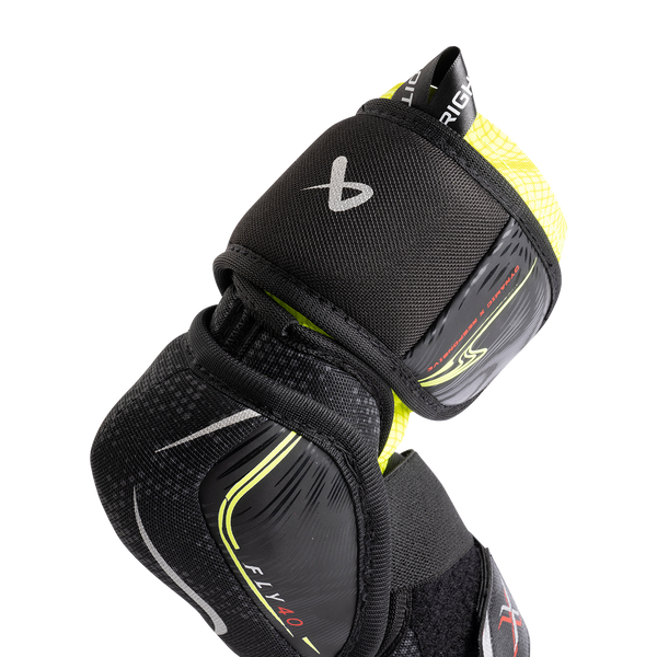Flexibler Bizepsschutz des BAUER Vapor FLY40 Junior Ellenbogenschoners