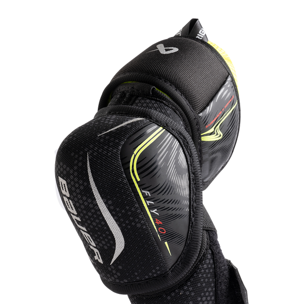 Kappen- und Bizepskonstruktion des BAUER Vapor FLY40 Junior Ellenbogenschoners