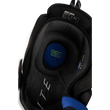 BAUER Vapor FLYLITE Intermediate Beinschoner – DCT Kniepolster Innenansicht mit DEFENSE CLOUD TECH Kniepolster des BAUER Vapor FLYLITE Intermediate