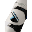 BAUER Vapor FLYLITE Intermediate Beinschoner – Dual-Lock DynaFlex Verschluss Dual-Lock-Verschluss mit DynaFlex-Strap am BAUER Vapor FLYLITE Intermediate Beinschoner