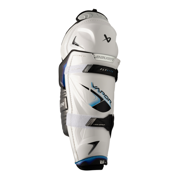 BAUER Vapor FLYLITE Junior Beinschoner – Vorderansicht BAUER Vapor FLYLITE Junior Beinschoner – Vorderansicht