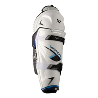 BAUER Vapor FLYLITE Junior shin guards – front view BAUER Vapor FLYLITE Junior shin guards – front view