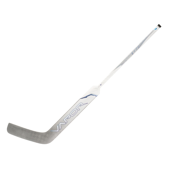 BAUER Vapor FLYLITE Senior Torwartschläger Weiß/Silber mit VAPOR-Schriftzug, Rückansicht