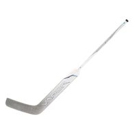 BAUER Vapor FLYLITE Senior Torwartschläger Weiß/Silber – Rückansicht BAUER Vapor FLYLITE Senior Torwartschläger Weiß/Silber mit VAPOR-Schriftzug, Rückansicht