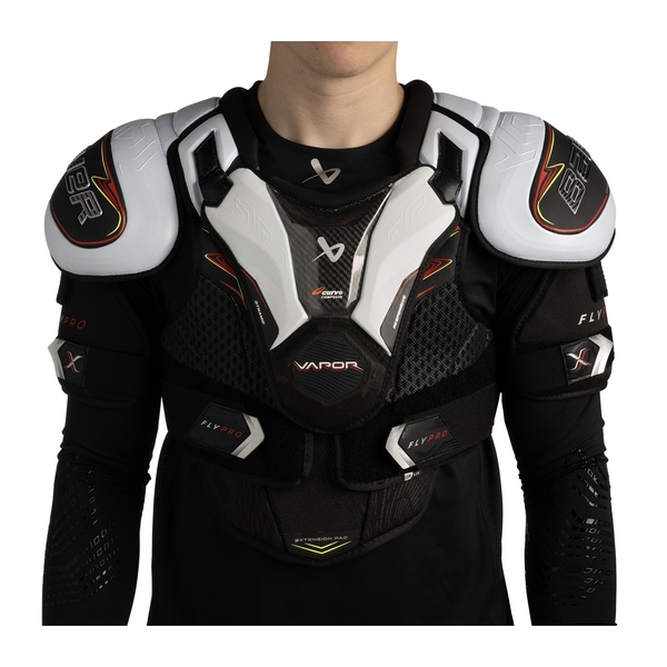 BAUER Vapor FLYPRO Intermediate shoulder pads front view