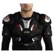 BAUER Vapor FLY40 Senior Schulterschutz Frontansicht am Spieler