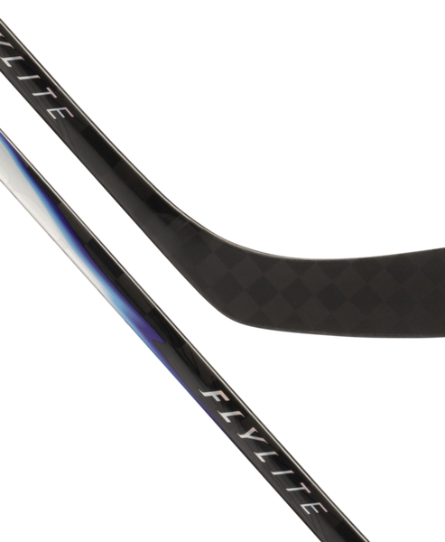 Detailansicht von Blatt und Schaft des BAUER Vapor FLYLITE Senior in Nitrogen Blue