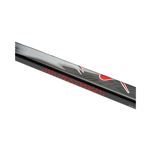 BAUER Vapor League Senior – XE-Taper-Detail Nahaufnahme des XE-Taper-Bereichs am BAUER Vapor League Senior