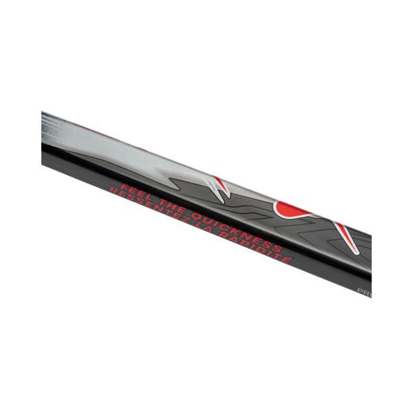 BAUER Vapor League Senior – XE-Taper-Detail Nahaufnahme des XE-Taper-Bereichs am BAUER Vapor League Senior