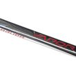 BAUER Vapor League Senior – Schaft- und Chromdetail Nahaufnahme des BAUER Vapor League Schafts mit Chrom-Design und roten Akzenten