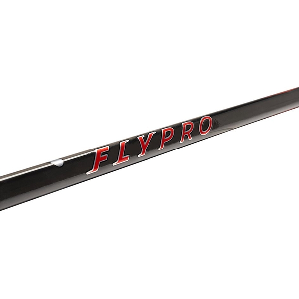 BAUER Vapor FLYPRO Senior – FLYPRO-Schriftzug am runden Grip-Schaft im Detail