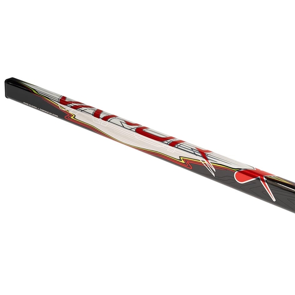BAUER Vapor FLYPRO Senior 62 Zoll Flex 77 Unterseite des Schafts mit XE Taper Bereich