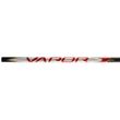 BAUER Vapor FLYPRO Intermediate 57 Zoll Flex 65 Schaft in Chrom Schwarz Rot Gelb mit Vapor Schriftzug