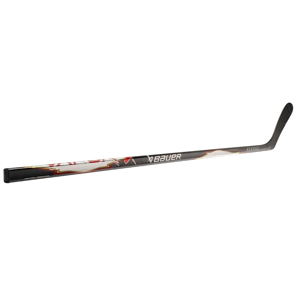 BAUER Vapor FLYPRO Junior 54 Zoll Flex 50 komplette Seitenansicht BAUER Vapor FLYPRO Junior 54 Zoll Flex 50 vollständige Seitenansicht des Composite-Eishockeyschlägers