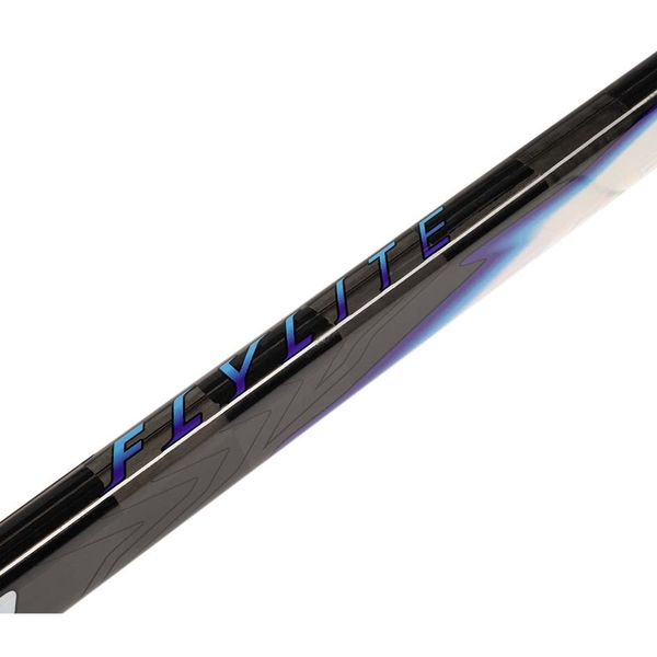 BAUER Vapor FLYLITE Youth 46 Zoll Flex 20 FLYLITE Schaftbranding Nahaufnahme