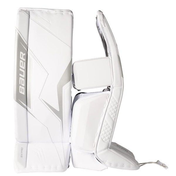 BAUER SV-PRO S25 Torwart-Schienen Junior in Weiß von der Seite