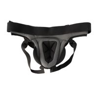 BAUER Elite S25 Torwart-Tiefschutz Junior in Schwarz, Vorderansicht