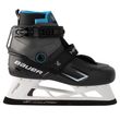 BAUER KONEKT HF3 S25 Junior Torwartschlittschuh – Seitenansicht Schwarzer BAUER KONEKT HF3 S25 Junior Torwartschlittschuh in seitlicher Produktansicht