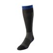 BAUER S25 Performance Schlittschuhsocken Senior lang Schwarz Blau Vorderansicht BAUER S25 Performance Schlittschuhsocke Schwarz Blau von vorne