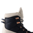 Detail of the Navy puffer quarter and rose-gold eyelets on the BAUER Radiant