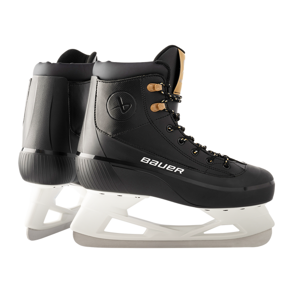 BAUER Colorado 2.0 Senior recreational ice skates in Black and Brown, pair view