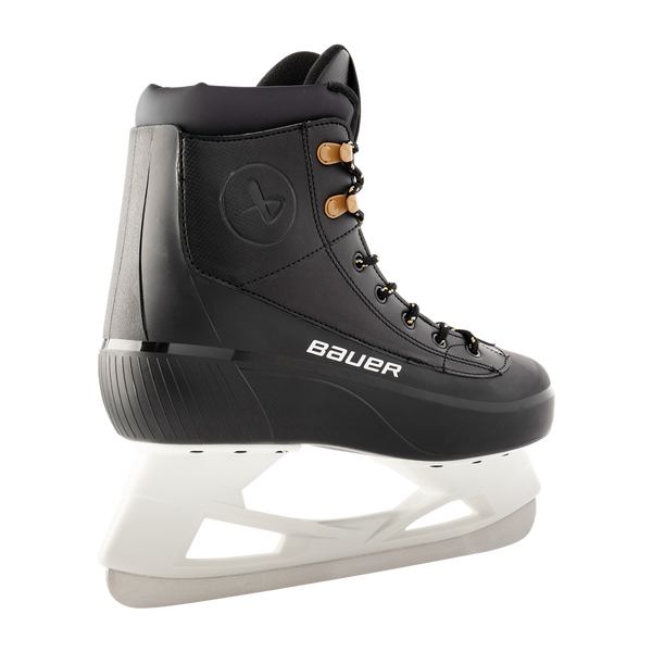 BAUER Colorado 2.0 Senior in Black and Brown, rear three-quarter view