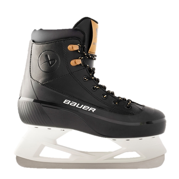 BAUER Colorado 2.0 Junior Freizeitschlittschuh in Schwarz und Braun, Seitenansicht