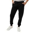 BAUER FLC Core Knit Jogger Senior in black, worn in the front view