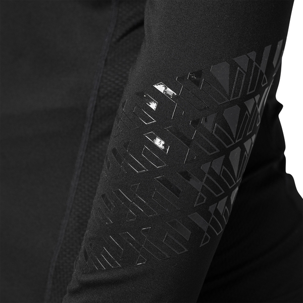 BAUER Damen Neckprotect S24 Schwarz – Ärmel mit Grip-Print BAUER Damen Neckprotect Langarm-Oberteil S24 in Schwarz, Ärmel mit Grip-Print