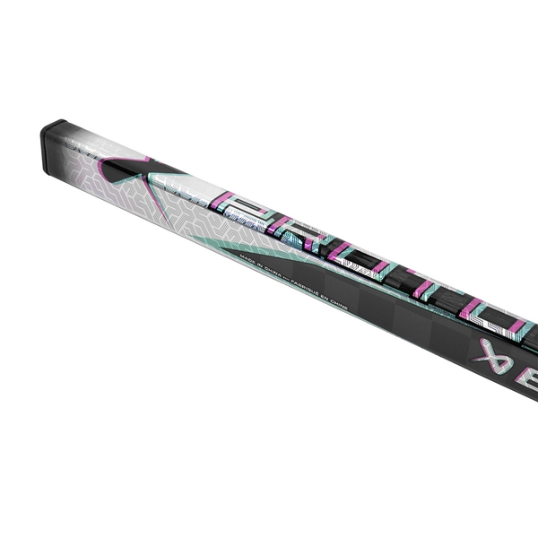 Oberer Schaft und Geometrie des BAUER PROTO2 Black Grip Senior