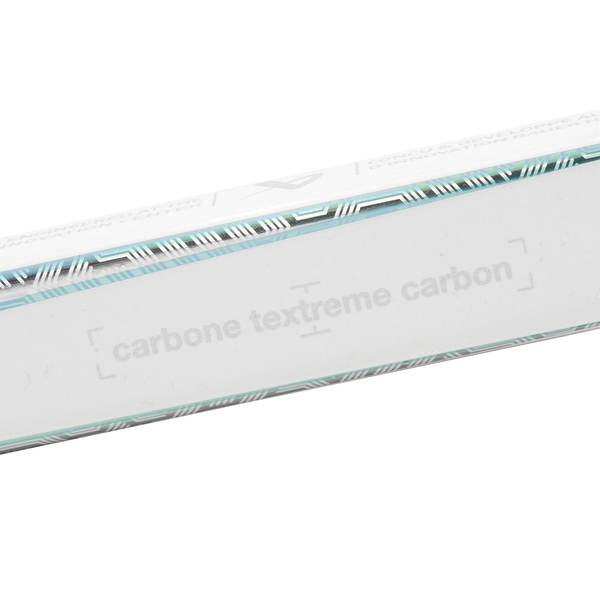 TeXtreme-Carbon-Kennzeichnung am BAUER PROTO2 White Grip Schaft