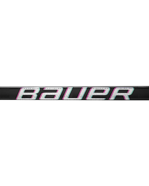 BAUER PROTO2 Grip Junior hockey stick 50 flex 54 inch Black – BAUER shaft logo detail