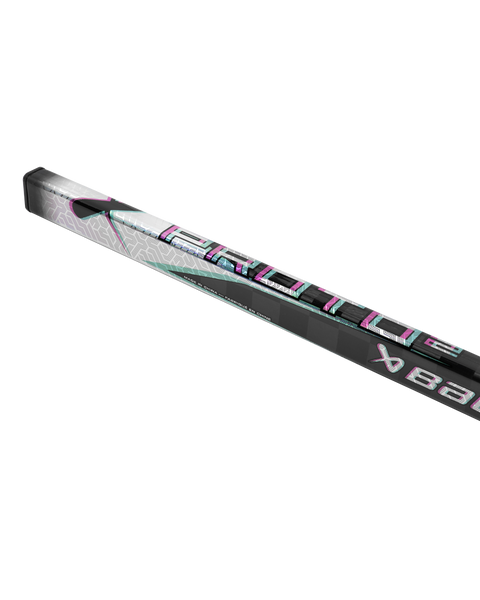 BAUER PROTO2 Grip Junior hockey stick 50 flex 54 inch Black – Shaft construction and end cap