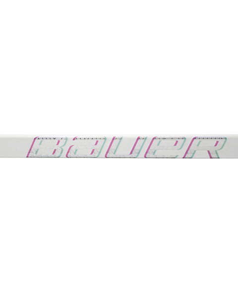 BAUER PROTO2 Grip Junior hockey stick 50 flex 54 inch White – Lower shaft lettering