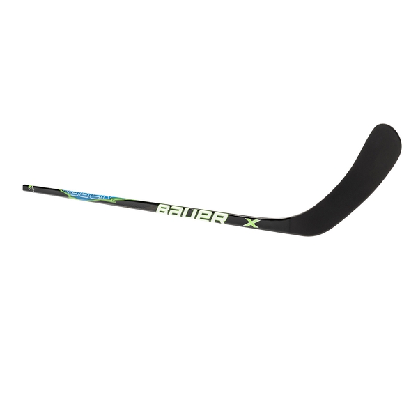BAUER S25 X Series Grip Junior 40 Flex Detailansicht von Schaufel und unterem Schaft