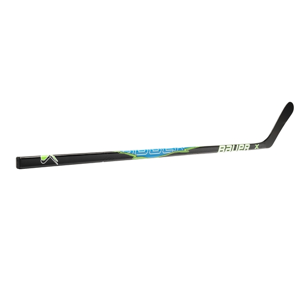 BAUER S25 X Series Grip Eishockeyschläger Junior 40 Flex seitlich mit Schaftdekor und Schaufel