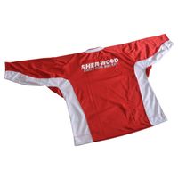 Sherwood Pro Trainingstrikot 2025, Farben: Rot/Weiss