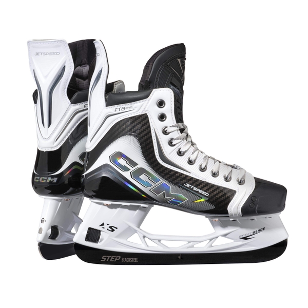 CCM Jetspeed FT8 Pro White Schlittschuhe Int. – Produktansicht 4