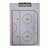 SCHANNER Trainertafel 33 × 23 cm – Eishockey Taktiktafel inkl. Stift