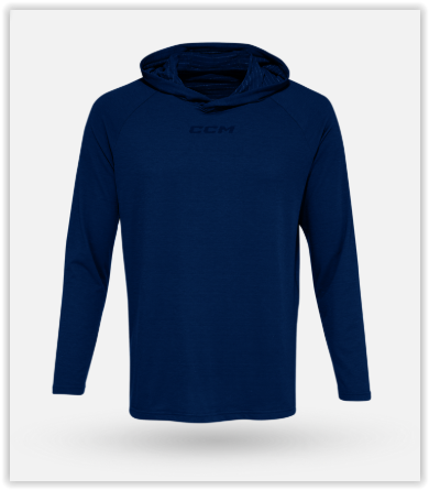 CCM LONG SLEEVE TRAINING HOODIE SR TLS3TB Produktbild 1
