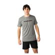 Graues BAUER S26 Core Graphic T-Shirt Senior am Model – Vorderansicht